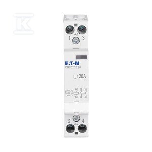 Stycznik instalacyjny, 20A, 230V AC/DC, 2NO CR2020230 135181