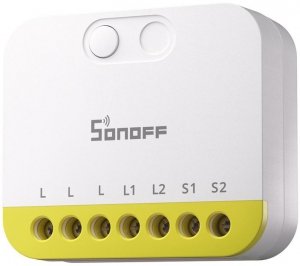 Dwukanałowy mini przełącznik bez N Sonoff MINI-ZB2GS-L ZigBee