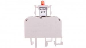 Złączka bezpiecznikowa 2,5mm2 z sygnalizacją LED 24V DC ZUB1-2.5D 13202992