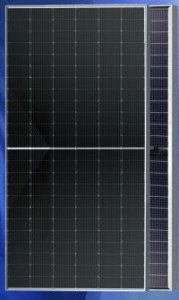 Panel PV 600Wp HYSolar NT10/72GDF-600W N-Type TOPCon Bifacial Srebrna Rama