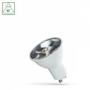 LED GU10 230V 6W SMD 10st NW z soczewką SPECTRUM