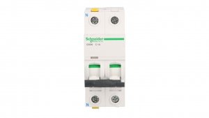Wyłącznik nadprądowy 1P+N C 1A 6kA AC iC60N-C1-1N Acti9 A9F04601