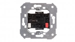 Simon 82 Łącznik jednobiegunowy z podświetleniem mechanizm, szybkozłącza, 75104-39