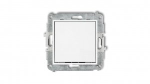 ICON Mechanizm łącznika krzyżowego (jeden klawisz bez piktogramu) biały mat 25IWP-6.1