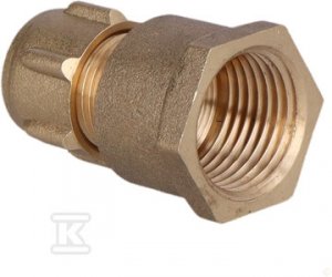 Łącznik prosty, STANDARD 12 x 1/2 CONEx