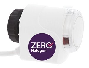 EMO T 230V NO, Siłownik elektrotermiczny do regulacji on/off lub PWM, kabel 0,8m bezhalogenowy 32204140055