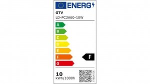 Żarówka LED SMD 2835 A60 E27 10W 840lm 3000K AC 220-240V 220st. LD-PC3A60-10W