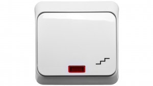 Prima Łącznik schodowy biały IP20 WNt-600PS WDE001061