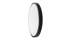 Plafoniera LED 18W 1800lm 4000K IP44 Okrągła fi225 Mleczny Czarna Ramka z mikrofalowym czujnikiem ruchu 7669