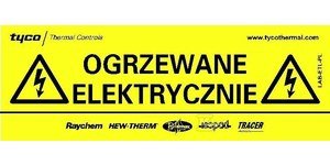 Naklejka ostrzegawcza ETL-PL 258203-000