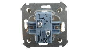 Simon 54 Łącznik schodowy podwójny złoty mat DW6/2.01/44