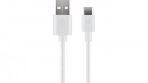 Przewód FastCharge max.3A USB 2.0 HighSpeed USB-C - USB-A 0,5m 59126