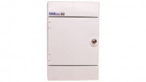 Rozdzielnica hermetyczna modułowa (500V AC ,1000V DC) 1x4 natynkowa IP65 RH-4ZB (z zamkiem) 36.06