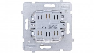 SONATA Łącznik schodowy srebro mat ŁP-3R/m/38
