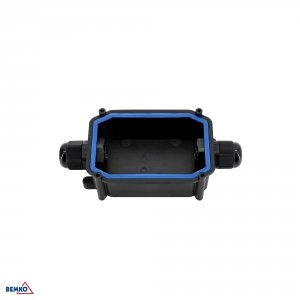 HERMETYCZNA PUSZKA ŁĄCZENIOWA Z DŁAWNICAMI x2 IP66