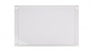 Osłona metalowa z plastikowym wypełnieniem 720x500mm BPZ-FPP-800/500-BL 108295