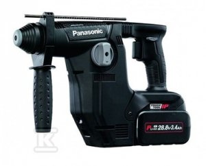 Zestaw PANASONIC Młot obrotowo-udarowy SDS 28.8V z 2 x 28.8V 3,4 Ah Li-ion + ładowarka, z Systainer (T-LOC 4 RH)