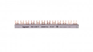 Szyna łączeniowa 3P 63A 10mm2 widełkowa (12 mod.) BI3-10-12 404917