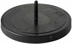 Zaślepka PEHD 56 do zgrzewania doczołowego, kolor czarny (kanalizacja HDPE)