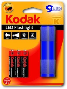 LATARKA 9LED+3XLR3 CZARNA