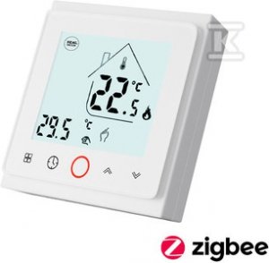 Termostat programowalny HD-T500.W z komunikacją Zigbee 3.0 - biały
