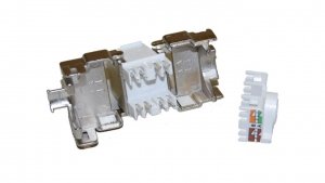 Moduł keystone RJ45 beznarzędziowy STP kat.5E ALANTEC MB002