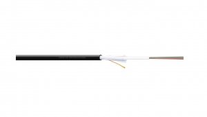 Kabel światłowodowy uniwersalny 24 włókna (1x24) SM 9/125 G652D 1500N LS0H Dca czarny DK-39241-U /bębnowy/
