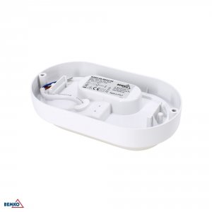 OPRAWA LED KANLO OWALNA 8W 4000K 760LM IP54 BIAŁA