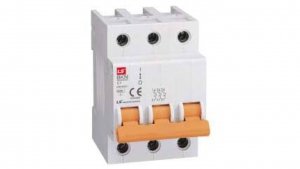 Wyłącznik modułowy LS Electric BKH 3P 125A charakterystyka C 06110348R0 BKH 3P C125A