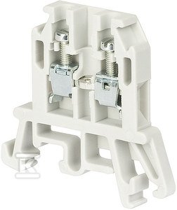 Złączka szynowa gwintowanana ZUG-G2,5, szara A11-0078