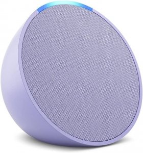 Głośnik inteligentny Amazon Echo Pop Lavender Bloom 