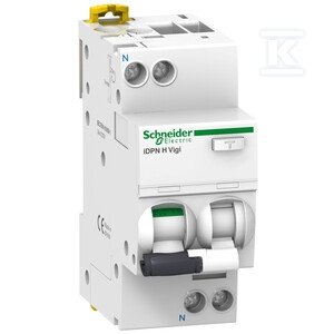 Wyłącznik różnicowoprądowy z członem nadprądowym iDPNHVigi-C32-30-A C 32A 1N-biegunowy 30 mA typ A A9D37632