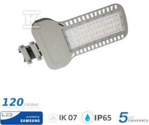 Oprawa Uliczna LED V-TAC SAMSUNG CHIP 100W Soczewki 110st 135Lm/W VT-104ST 6500K 13500lm