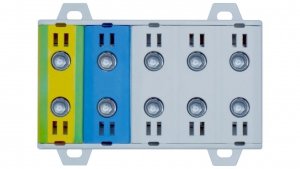 Listwa zaciskowa pięciopolowa 5x35 mm2 (3P+N+PE) GEP-00107