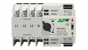 Automatyczny Sieciowy Przełącznik Zasilania 4P 100A 3F PV 400V 3P+N