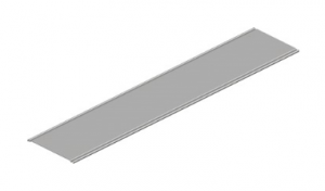 Pokrywa korytka 150mm 3m 1mm PKJ150/3 100815