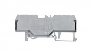 Złączka szynowa 4-przewodowa 2,5mm2 szara 280-833