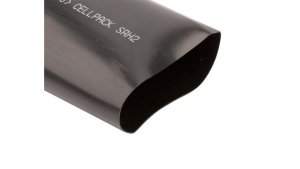 Rura termokurczliwa pogrubiana SRH2/160-50/1000mm z klejem czarna 144018 /1m/
