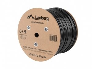 Kabel teleinformatyczny zewnętrzny U/UTP kat.6 4x2xAWG23 CU outdoor /305m/