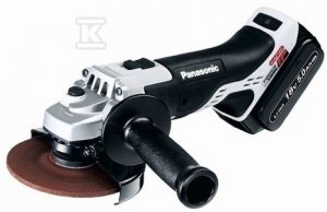 Zestaw PANASONIC Szlifierka kątowa 18V 125mm 2 x 18V 5.0Ah Li-ion + ładowarka, z Systainer (14.4V współpracująca)