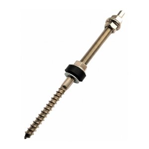 Śruba z podwójnym gwintem M10x200 / A2 KOMPLET