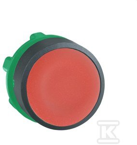Napęd przycisku o samoczynnym powrocie kryty czerwony ZB5AA4