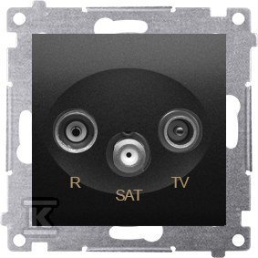GN.ANT.RTV-SAT KOŃ.PRZEL.CZARNY SIMON54