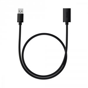 Przedłużacz kabel USB 2.0 1.5m Baseus AirJoy Series - czarny 146053 - 6932172629878 