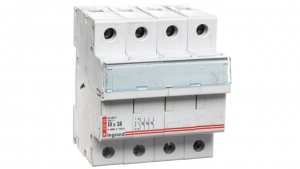 Rozłącznik bezpiecznikowy cylindryczny 3P N 10x38mm RB348 005848