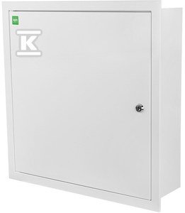 Rozdzielnica podtynkowa metalowa z zamkiem KRAFT 3x24 PE+N IP30