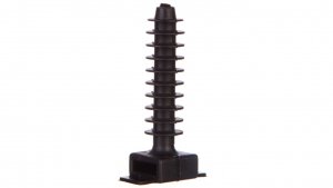 Kołek montażowy płaski czarny do opasek F=8mm BMKN5458AE /100szt./