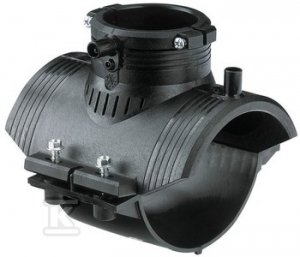 Obejma siodłowa elektrooporowa d315x63 PE100, SDR11, PN10 gaz/PN16 woda