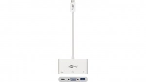 Multi adapter USB-C - USB-A 3.0   VGA D-Sub(15-pin)   USB-C 62100