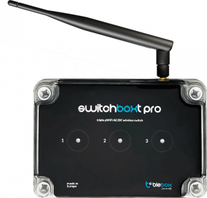 Moduł przekaźnikowy switchboxt pro z zewnętrzną anteną Blebox